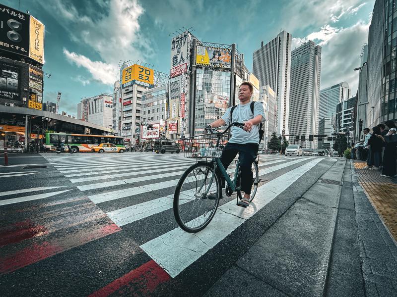 Busy Urban Scene