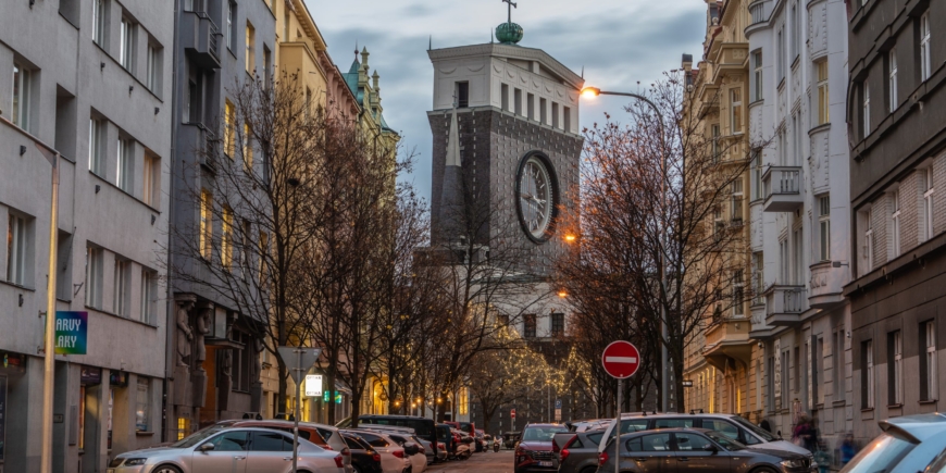 Clocktower at the Church