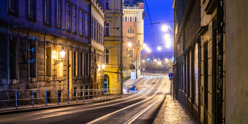 Quiet Streets at Dusk