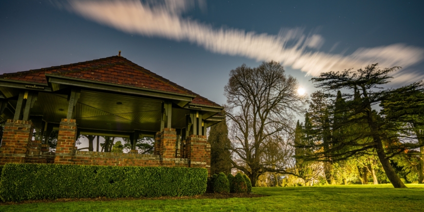 Stapley Pavilion in Kings Domain