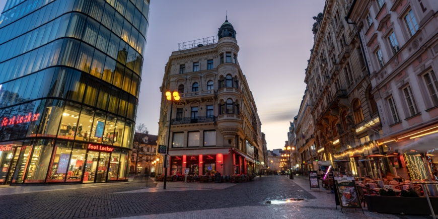 End of Wenceslas Square