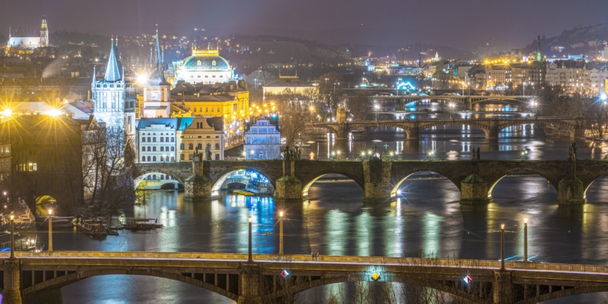 Hanavský Pavilon has one of the best city views in the world