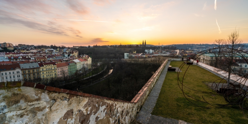 Sunset over Bastion U Božích muk