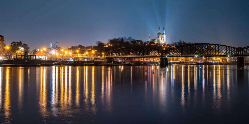 Views of Vyšehrad on the hill