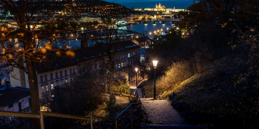 Walkway from Vyšehrad